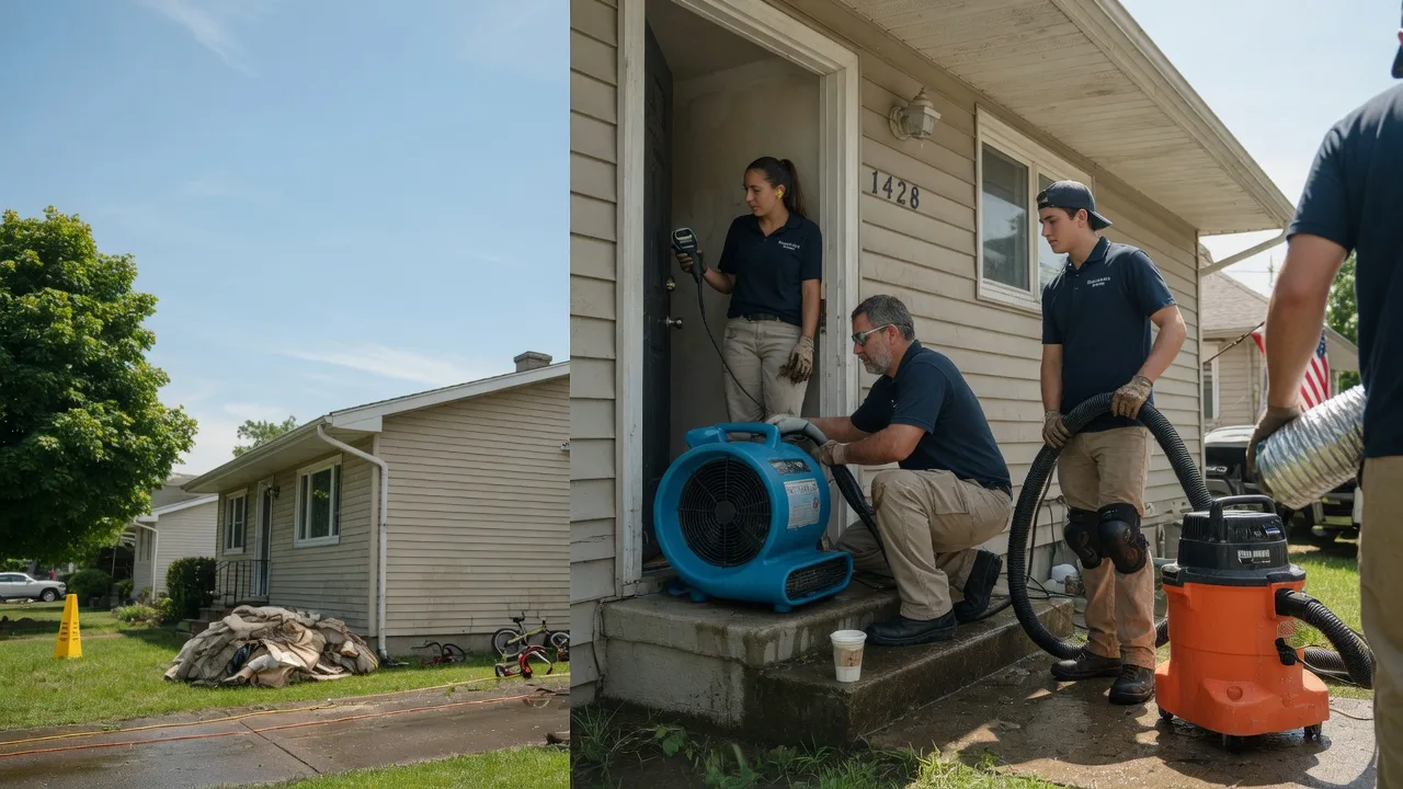 Water Damage Restoration in Hettick, IL near me